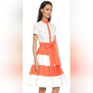 Alice + Olivia Mary Poplin Shirt Dress